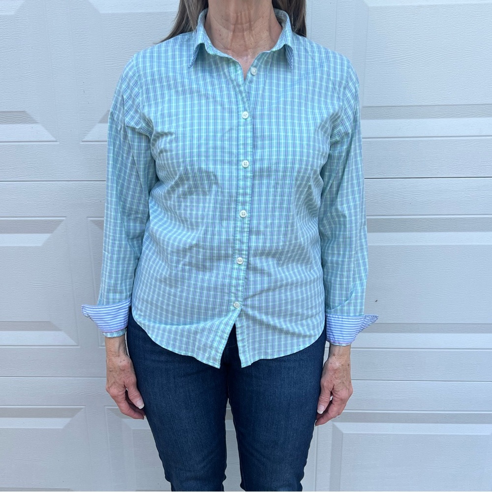 ⚫️Plaid Button-down Shirt